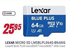 Lexar - Micro Sd Lmsblplo64g-bnang