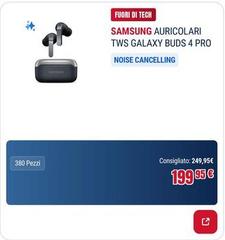 Samsung - Auricolari Tws Galaxy Buds 4 Pro