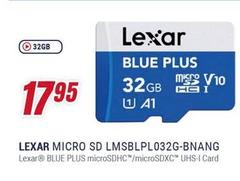 Lexar - Micro Sd Lmsblplo32g-bnang