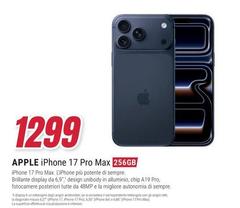 Max - Iphone 17 Pro  256GB Titanio Blu