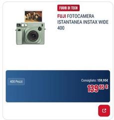 Instax - Fuji Fotocamera Istantanea  Wide 400