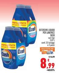 Dash - Detersivo Liquido Per Lavatrice