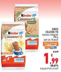 Ferrero - Kinder Colazione Più