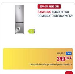 Samsung - Frigorifero Combinato RB38C675CS9