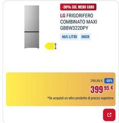LG - Frigorifero Combinato Maxi GBBW322DPY