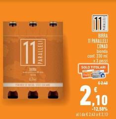 Conad - Birra 11 Paralleli