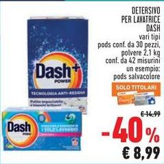 Dash - Detersivo Per Lavatrice