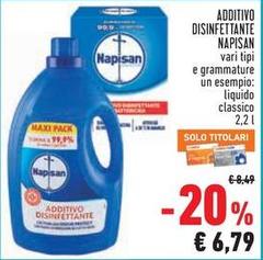 Napisan - Additivo Disinfettante
