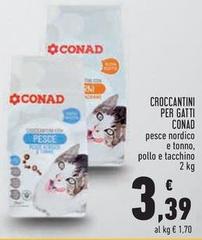 Conad - Croccantini Per Gatti