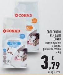 Conad - Croccantini Per Gatti