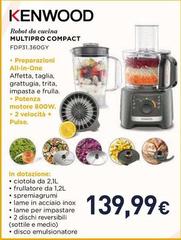 Kenwood - Robot De Cucina Multipro Compact FDP31.360GY
