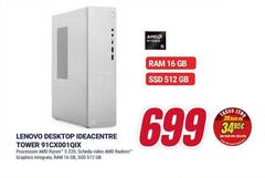 Lenovo - Ideacentre Tower 91CX001QIX