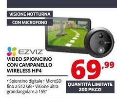 Ezviz - Video Spioncino Con Campanello Wireless HP4