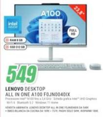 Lenovo - All In One A100 Fojn00401x