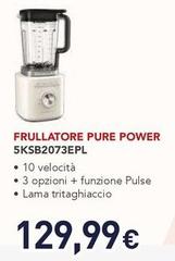 Kitchenaid - Frullatore Pure Power 5KSB2073EPL