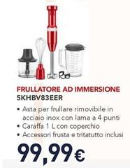 Kitchenaid - Frullatore Ad Immersione 5KHBV83EER