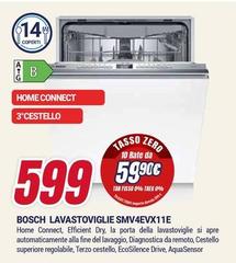 Bosch - Lavastoviglie SMV4EVX11E