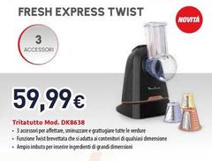 Moulinex - Fresh Express Twist Tritatutto Mod. DK8638