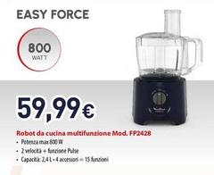 Moulinex - Easy Force Robot Da Cucina Multifunzione Mod. FP2428