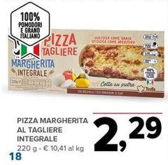 Pietra - Pizza Margherita Al Tagliere Integrale