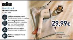 Braun - Quickstyle 3 Stiratore Verticale GS3012BG