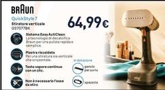Braun - Quick Style 7 Stiratore Verticale GS7077BK 