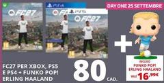 Electronic Arts - FC27 Per Xbox, Ps5 E Ps4 + Funko Pop! Erling Haaland