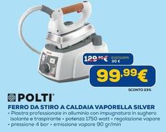 Polti - Ferro Da Stiro A Caldaia Vaporella Silver