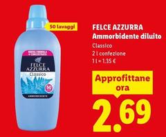 Felce Azzurra - Ammorbidente Diluito