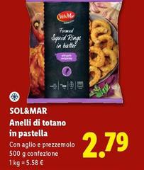 Sol & Mar - Anelli Di Totano In Pastella
