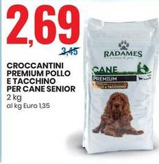Croccantini Premium Pollo E Tacchino Per Cane Senior