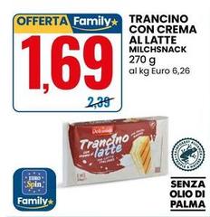 Trancino Con Crema Al Latte