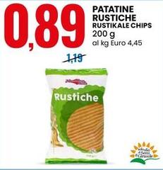 Patatine Rustiche