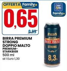 Birra Premium Strong Doppio Malto 