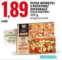Pizza Würstel E Patatine/Integrale