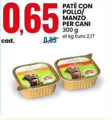 Pate Con Pollo/Manzo Per Cani