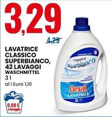 Lavatrice Classico Superbianco, 42 Lavaggi