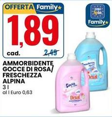 Alpino - Ammorbidente Gocce Di Rosa/ Freschezza