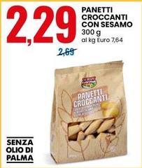 Panetti Croccanti Con Sesamo