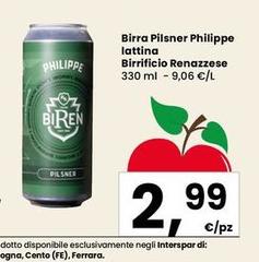 Pilsner - Birra Lattina Birrificio Renazzese