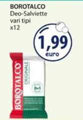 Borotalco - Deo-Salviette