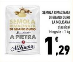 La Molisana - Semola Rimacinata Di Grano Duro