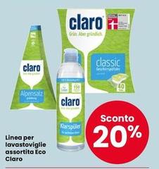Claro - Linea Per Lavastoviglie Assortita Eco