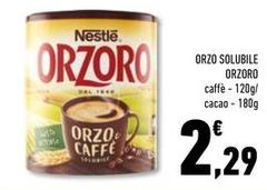 Nestlè - Orzo Solubile Orzoro