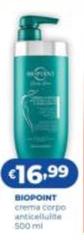 Biopoint - Crema Corpo Anticellulite