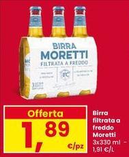 Moretti - Birra Filtrata A Freddo