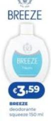 Breeze - Deodorante Squeeze