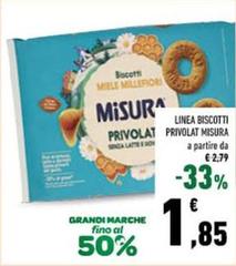 Misura - Linea Biscotti Privolat
