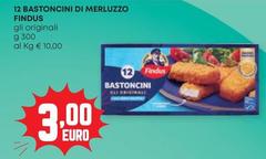 Findus - 12 Bastoncini Di Merluzzo