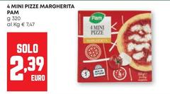 Pam - 4 Mini Pizze Margherita